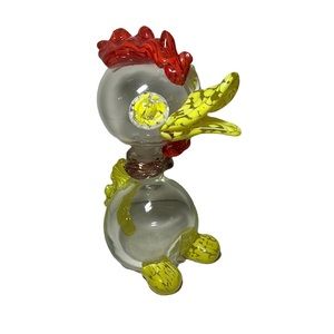 Murano Fratelli and Toso Duck Decanter
